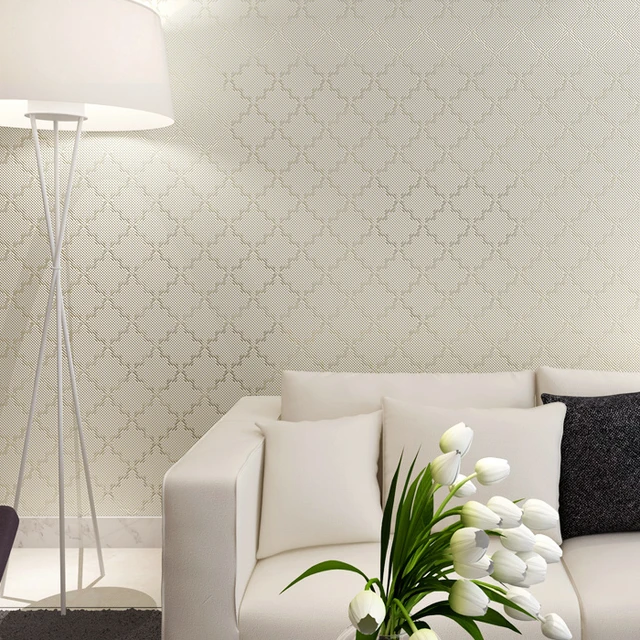 Quiet Elegant Cream Bedroom Wallpaper Decor Solid Wallcovering papel de  parede para quarto _ - AliExpress Mobile