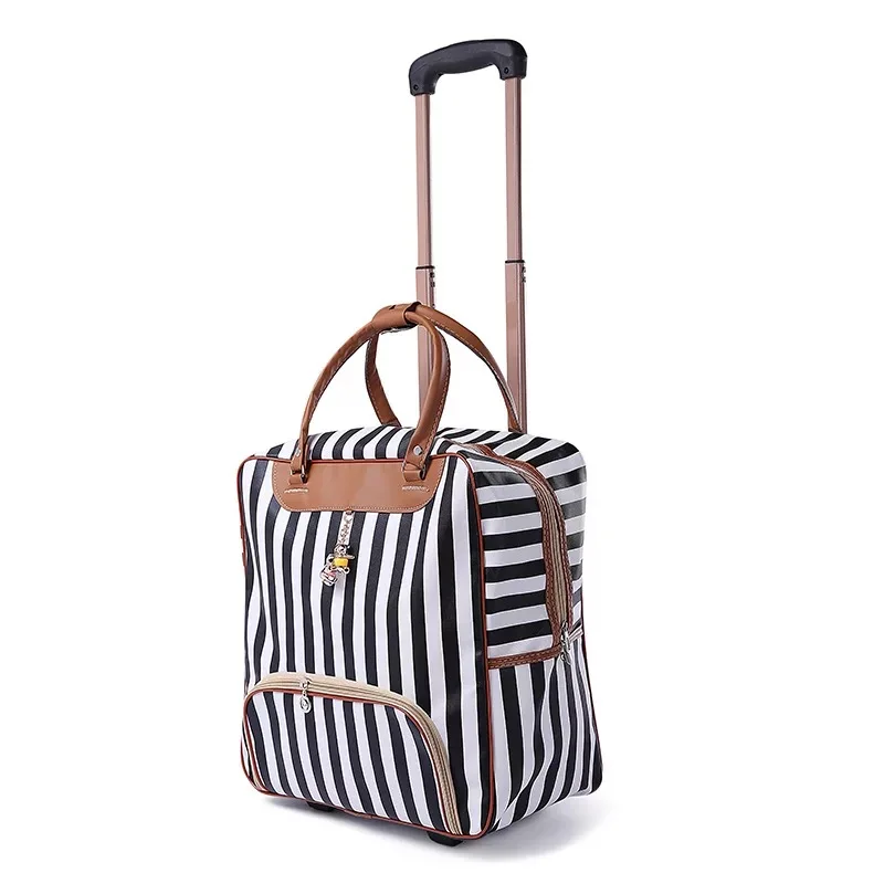 PU дорожная сумка для чемодана, популярная сумка на колесиках, сумка на колесиках, модная сумка - Цвет: Style01