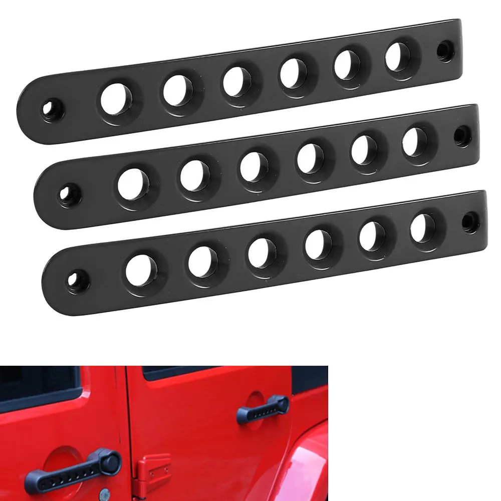 Для Jeep Wrangler аксессуары боковая дверная захватывающая ручка Крышка для ручек