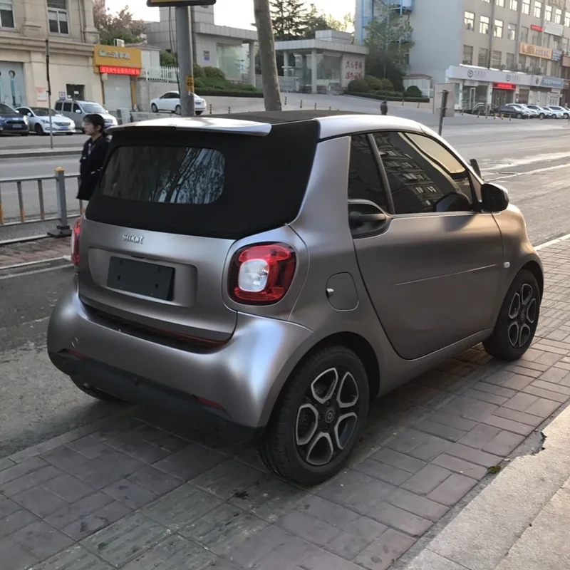 2 шт. 50 см x 150 коричневая серая матовая пленка для кузова автомобиля
