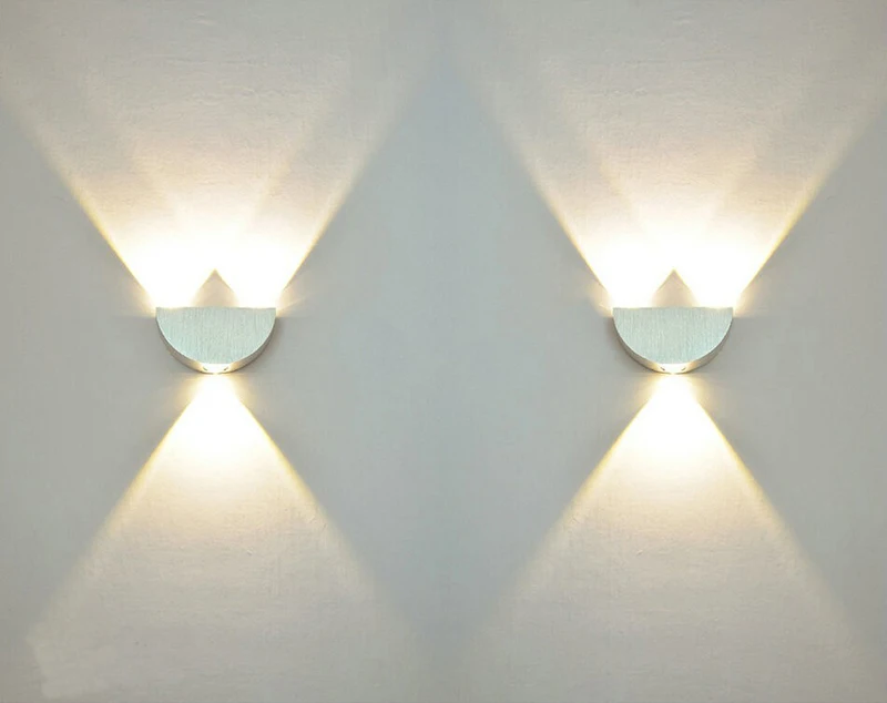 Современный светодиодный настенный светильник с алюминиевым корпусом, настенный светильник для спальни, домашний светильник, светильник для ванной комнаты, настенный светильник