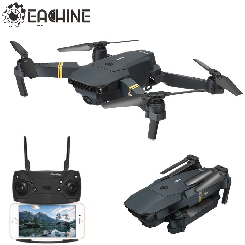 

Original Eachine E58 WIFI FPV w/ Wide Angle HD Camera High Hold Mode Foldable Arm RC Quadcopter RTF Combo VS VISUO XS809HW Mavic