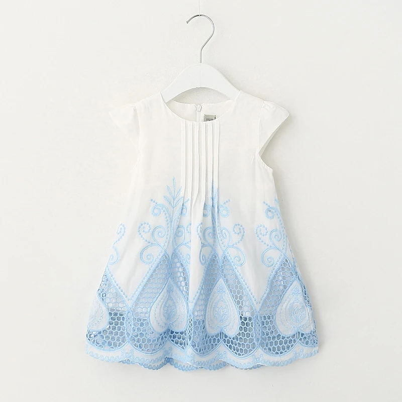 2017 New Summer baby girls dress kids clothes pattern girls dresses children clothing