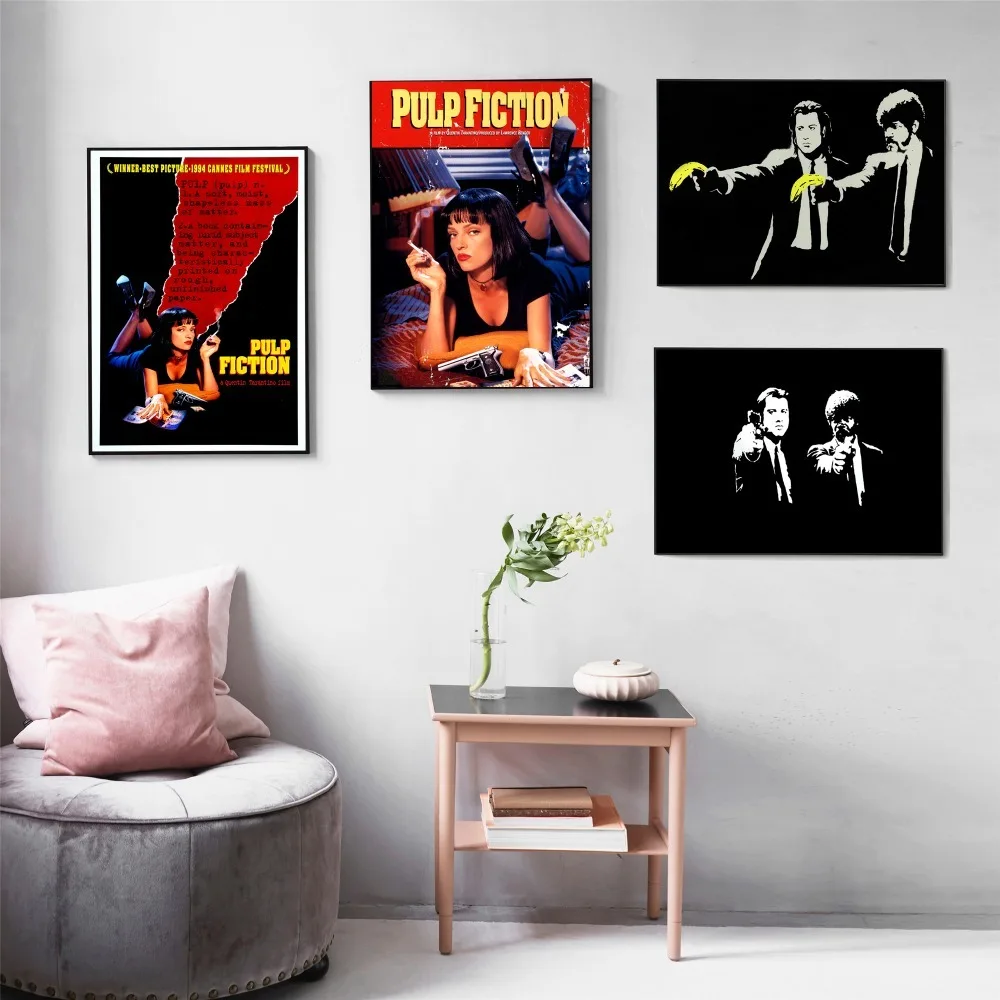 Pulp Fiction Mia Poster Canvas Print For Home Decor Unframed Painting 60X90cm