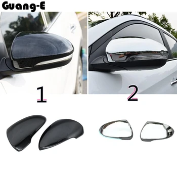 

Car ABS Decoration Stick Rear View Rearview Side Glass Mirror Trim Frame 2pcs For Hyundai Tucson 2015 2016 2017 2018