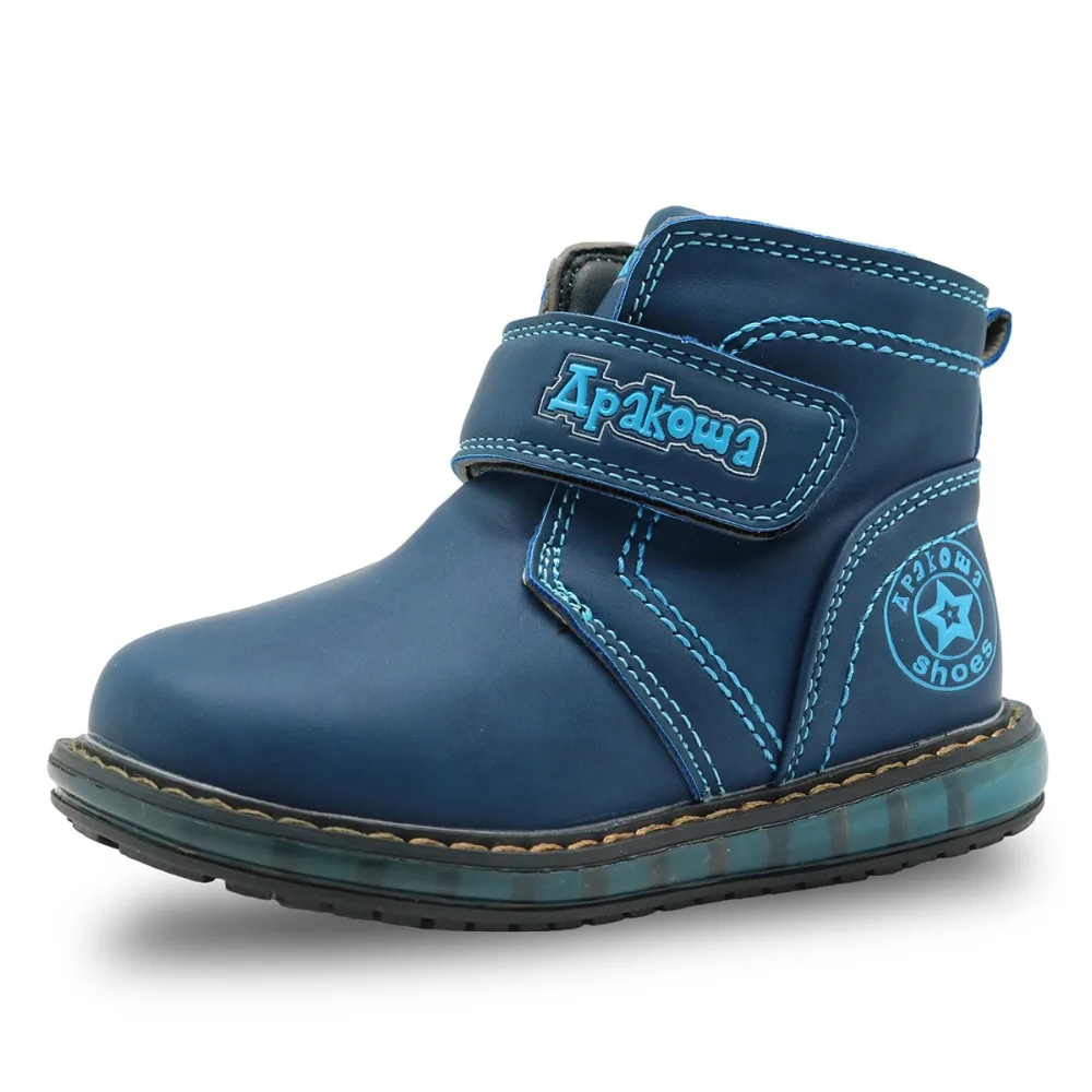 Apakowa Toddler Boys Winter Snow Boots 2016 NEW Casual Shoes for Children Ankle Booties Toddler Kids