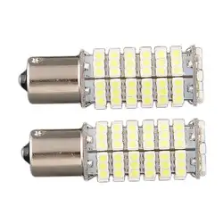 10X) 2X1156 P21W 120 светодиодный 3528 SMD белый автомобиль поворотов фонарь