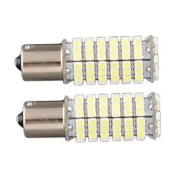 

10x) 2X1156 P21W 120 LED 3528 SMD White Car Turn Signal Tail Light