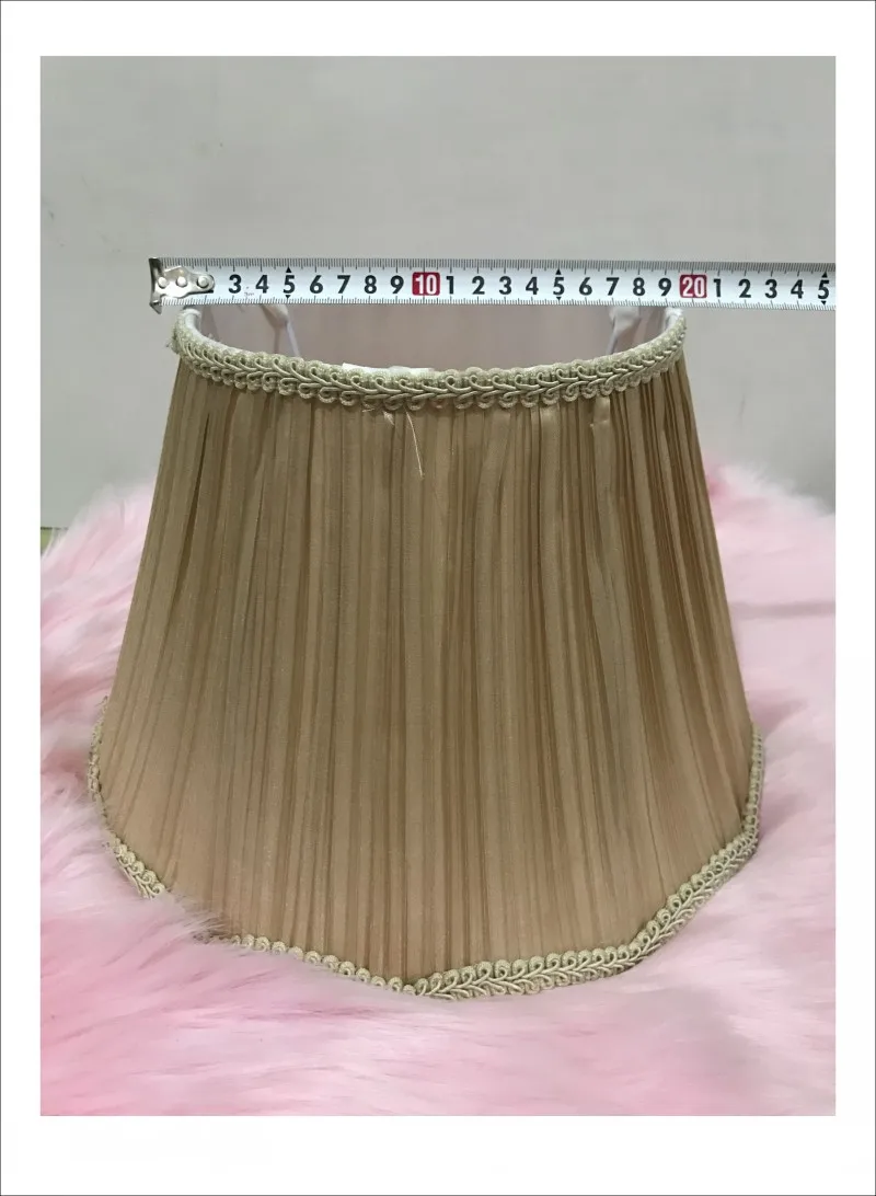 Новое поступление крышка лампы сплошной цвет ткань текстильная модные декоративные E27 абажур для настольной лампы