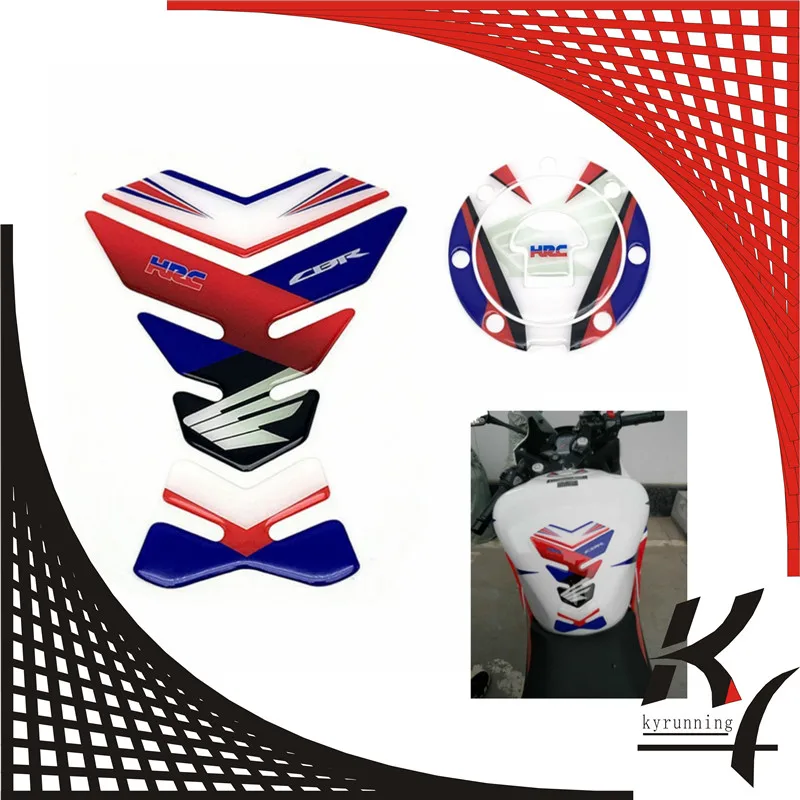 Бак мотоцикла Pad наклейка протектор Fit Honda CBR VFR CB NSR vtr CBF CBX все 125 250 400 600 900 1000 RR CBR1100XX