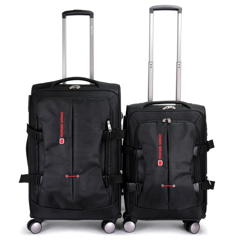 

BeaSumore Rolling Luggage Spinner 20/24/28 inch Suitcases Wheel Men Oxford High Capacity Trolley Business Carry On Travel Bag