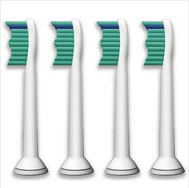 4 шт./лот сменные насадки зубных щеток для Philips Sonicare ProResults HX6013/66 HX6930 HX9340 HX6950 HX6710 HX9140 1008 Vbatty