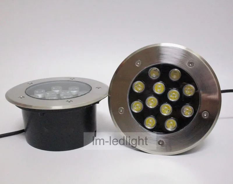 Наружного освещения 12 В 12 Вт IP67 водонепроницаемый Светодиодный прожектор Bridgelux 45mil встраиваемые открытый lampara led снаружи