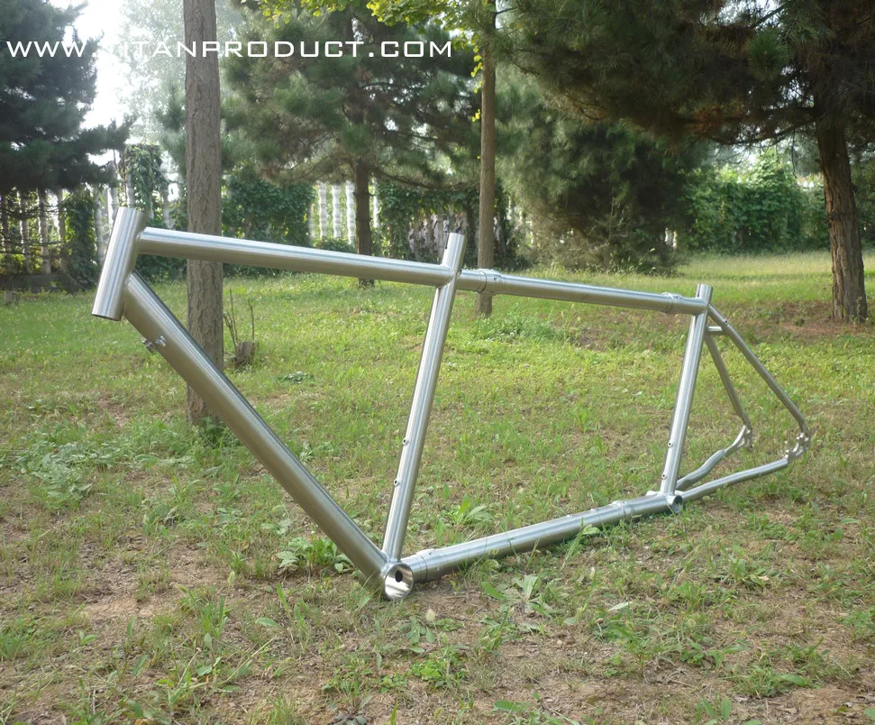 Top Gr.9 (3al/2.5v) Titanium Road Tandem Frame with S&S Couplers 5 Top Gr.9 (3al/2.5v) Titanium Road Tandem Frame with S&S Couplers 5