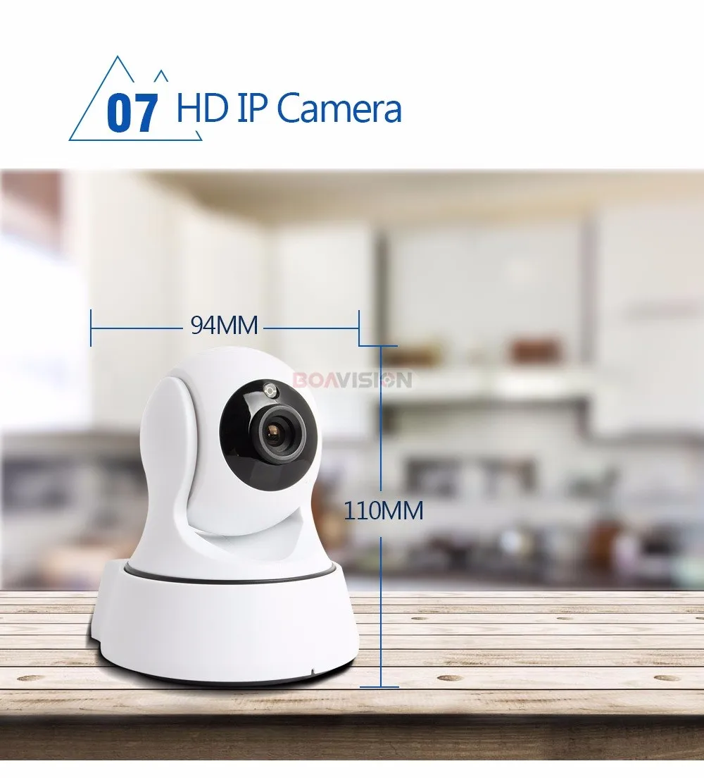 10 720P WIFI IP Camera