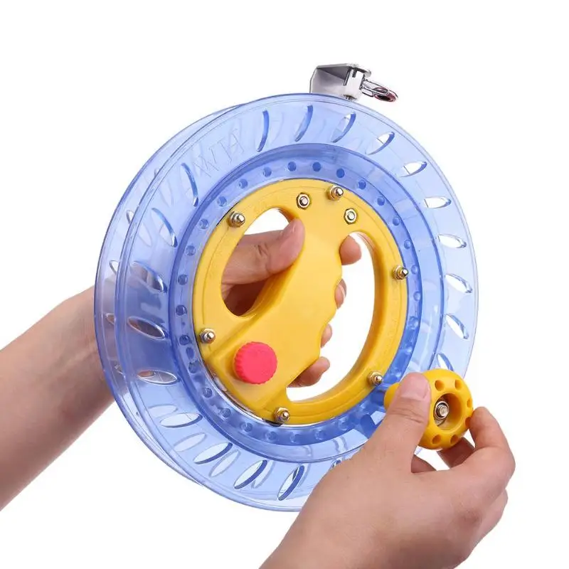 

Grip Plastic ABS 18cm 22cm 26cm Kite Reel Winder Fire Wheel Handle Tool Twisted String Line Kite Reel Winder with String