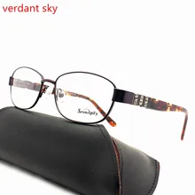 Новейшие женские фиолетовые очки стойки старинные очки с диоптриями кадр компьютерные модные очки ацетат кадров очки ноги