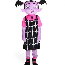 Костюм талисмана Vampirina для взрослых, Забавный костюм вампира для девочек, костюм с героями мультфильмов, одежда для выступлений на открытом воздухе
