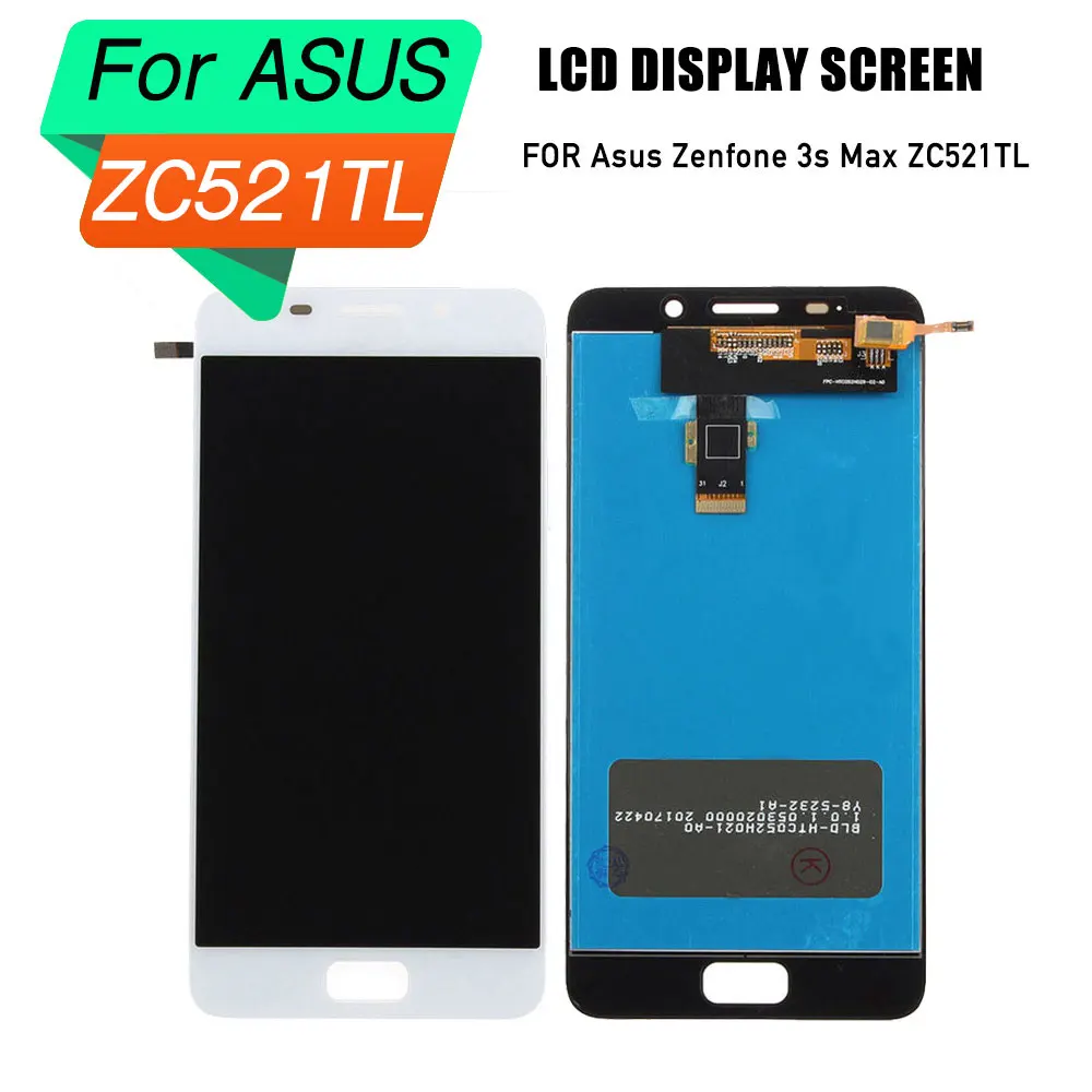

high quality lcds for Asus Zenfone 3s Max ZC521TL display screen assembly with touch panel for asus zc521tl lcd screen touch