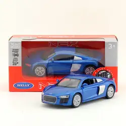 3 шт./лот оптовая продажа Фирменная Новинка Welly 1/36 Весы Германии Audi R8 V10 литья под давлением Металл отступить автомобиль модели игрушка