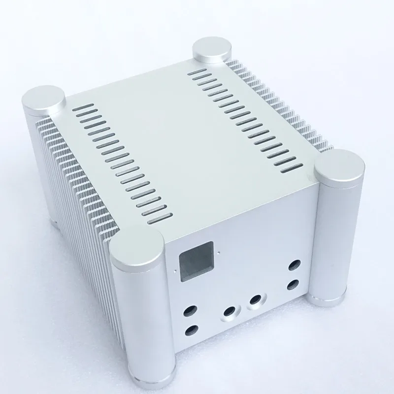 Caixa de Alumínio para Amplificador de Potência Brzhifi Radiador Duplo Rd2013 - Image 2