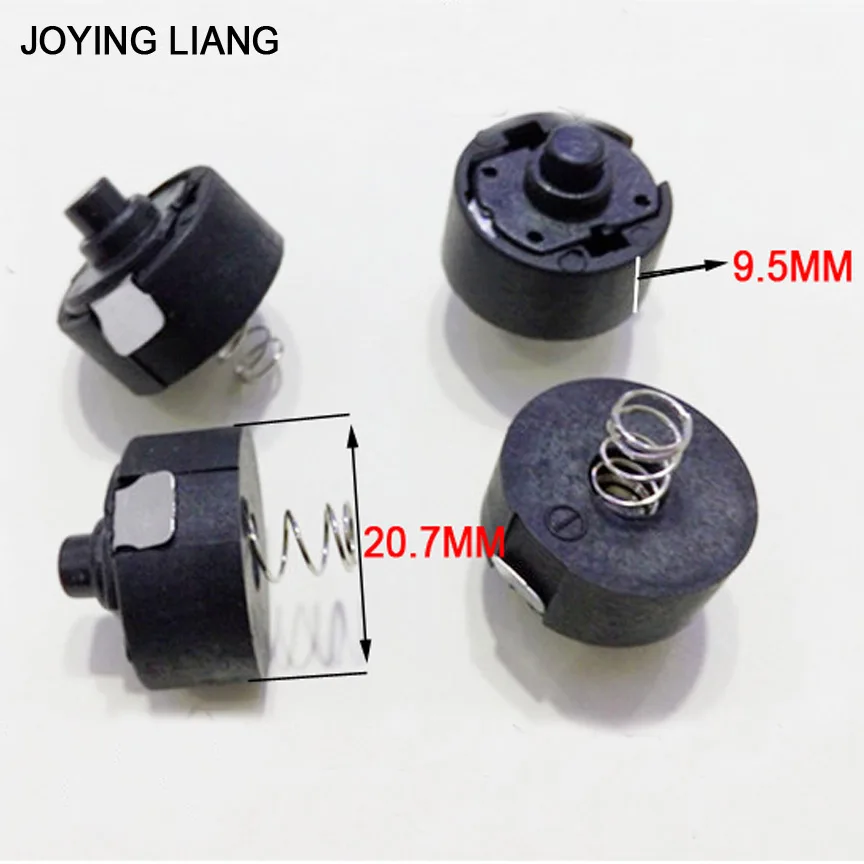 

4pcs/lot Flashlight Switch Super Bright Electric Torch Round Tail Switch with Spring 2.07CM*0.95CM