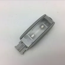 Viseira para vw passat b5, luz solar, lâmpada de maquiagem, cor cinza 3b0 947 113
