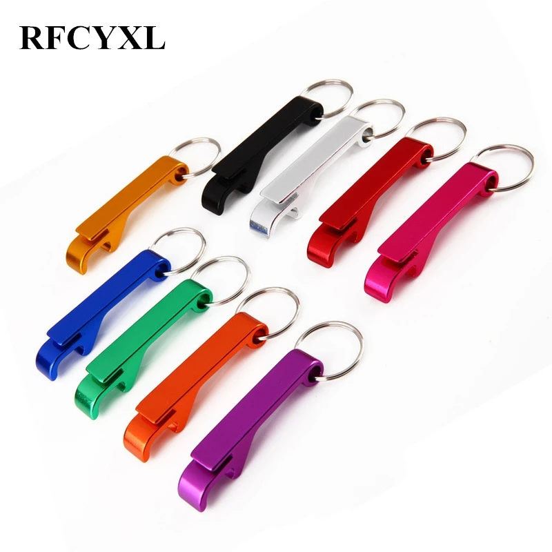 

Portable Bottle Beer Bar Tool Opener Key Chains Rings Metal Holder For Car Keyrings KeyChains For Man Women High Quality Gift