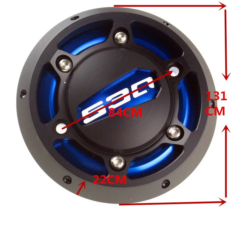 EPC-YA001-GO Золотой мотоцикл TMAX Двигатель статора Крышка CNC Двигатель Защитная крышка протектор для Yamaha T-max 530 2012