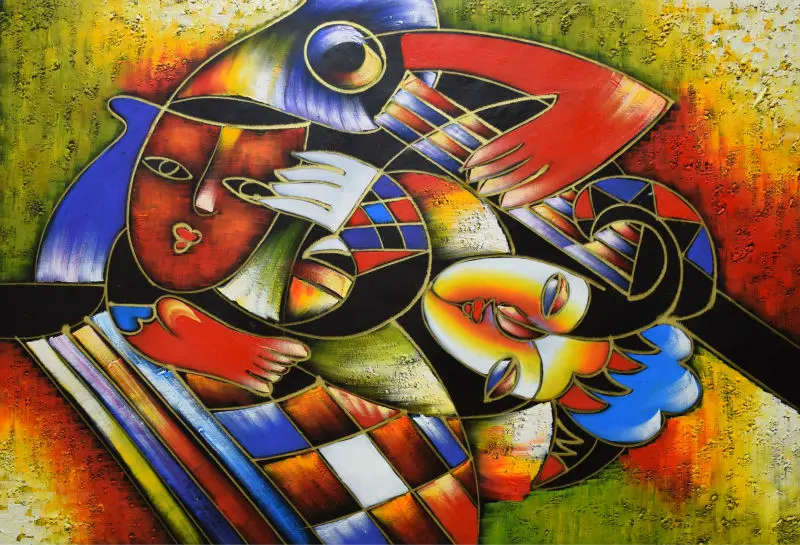 Aliexpress.com : Buy Hand Painted Abstract Oil Painting on