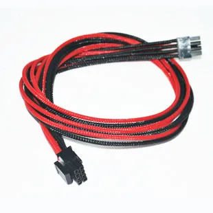 CPU 8-pin male to male extension Cable cord 18AWG for Seasonic X-series PSU power supply 60cm 8 inch computer molex 24 pin motherboard to atx eps psu power supply extension cable 24 pins internal power cord male to female
