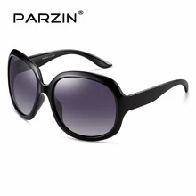 PARZIN Women Brand Designer Sunglasses Square Elegant Female Spectacles Big Frame Driving Sun Glasses With Logo Box 6216