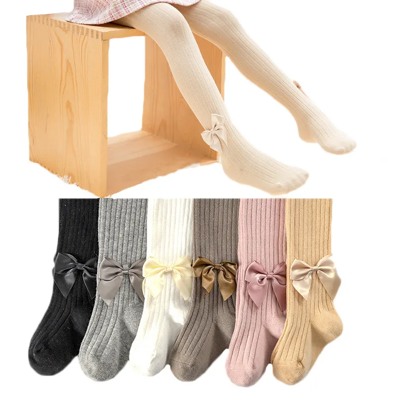 Baby Girl Tights Cotton Infant Baby Tights for Girls Pantyhose Bow Toddler Tights Baby Girl Winter Clothes Baby Stockings|Tights & Stockings| - AliExpress
