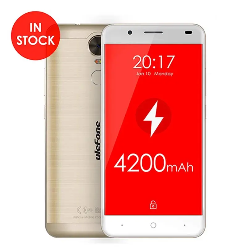Смартфон Ulefone Tiger 4200 мАч четырехъядерный процессор MTK6737 Android 6 0 5 дюймов 2G ram 16 ГБ rom
