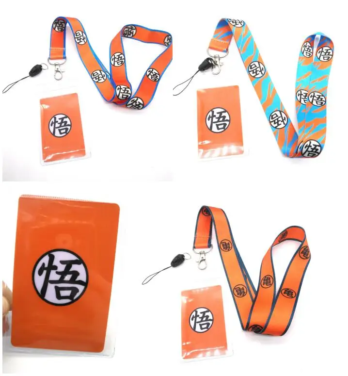  1 pcs Cartoon Dragon Ball Neck Strap Neck Strap Lanyards Card Holders Bank Neck Strap Card Bus ID H
