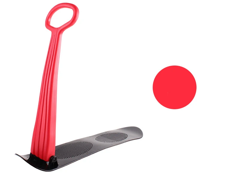 Adult kids snow tube vison scooter Ski outdoor children's veneer folding skiing skating (6)
