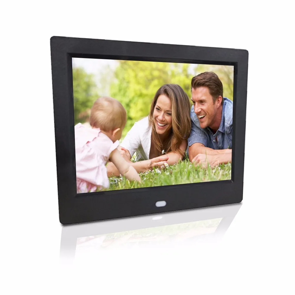 

8 inch high resolution support 720P loop playback auto play picture or video digital photo frame advertising machine