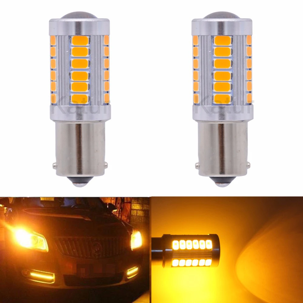 2 шт. Автомобильные светодиодные лампы 1156 BA15S P21W 33SMD 1157/BAY15D P21/5W T20 7443 7440 T25 3157 3156 P27 |