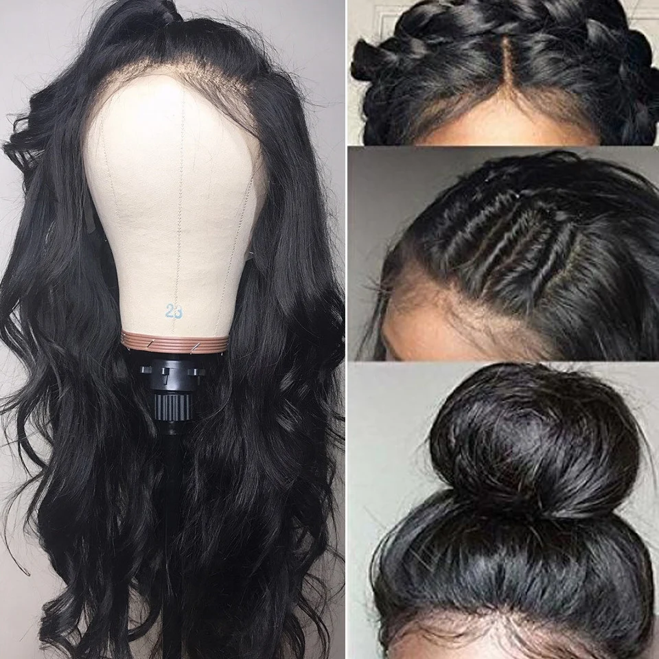 Cheap Apliques com cabelo humano