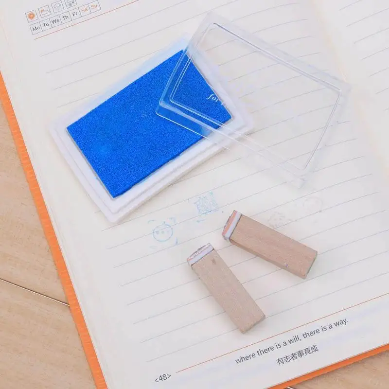 4 цвета Inkpad DIY ремесло штамп печать пальцев Скрапбукинг герметизирующий
