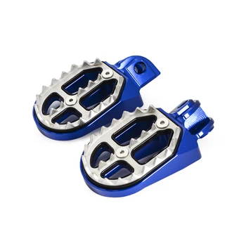 

H2CNC Foot Pegs Footrest Footpeg Pedals Kit For Husqvarna TC65 2017-2018 TC85 TC125 TC250 FC250 FC350 FC450 2014-2015 FS450 2015