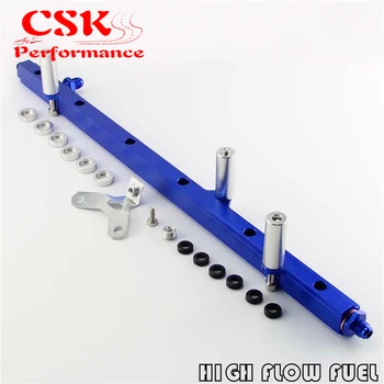 

Racing Fuel Rail Kit Fit For 92-02 Toyota Supra Aristo JZA80 2JZ Turbo Upgrade Black/Blue/Purple