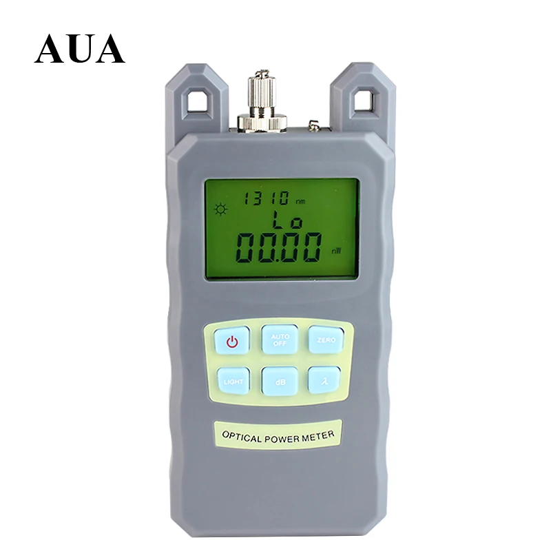 NEW Portable Adjustable Fiber Optic Optical Power Meter Cable Tester Networks FC SC connectors 70 10dBm