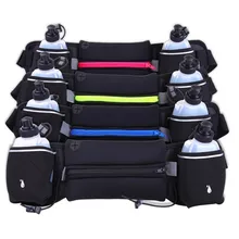 Поясные Сумки для бега для мужчин и женщин, поясная сумка для бега с гидратационным ремнем, сумка для бутылки воды, фитнеса, тренажерного зала, легкий спортивный кошелек