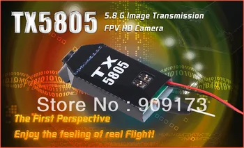 

Newest Walkera TX5805 FPV HD Camera Transmitter with 5.8G Image Transmittion for FPV Heli and Quadcopter TX 5805 + Free Shipping