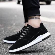 

BINHIIRO brand men's shoes suede warm lacing men's casual shoes 2018 autumn winter new business casual flat driving shoes 1886
