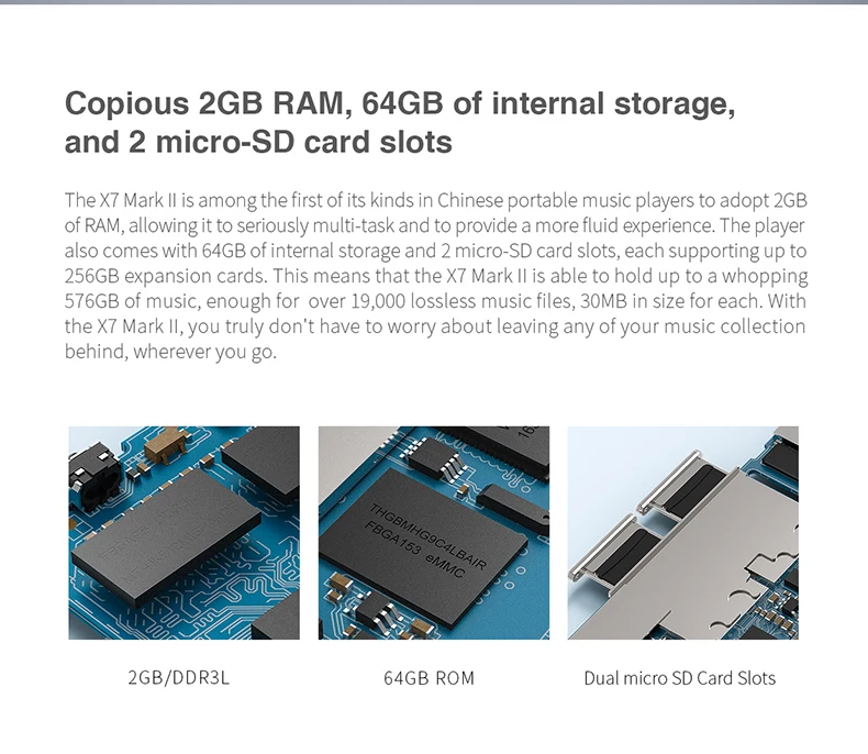 Музыкальный плеер на базе Android FiiO X7 II с балансом am3a, портативный музыкальный плеер высокого разрешения FiiO X7 MKII, FiiO X7II