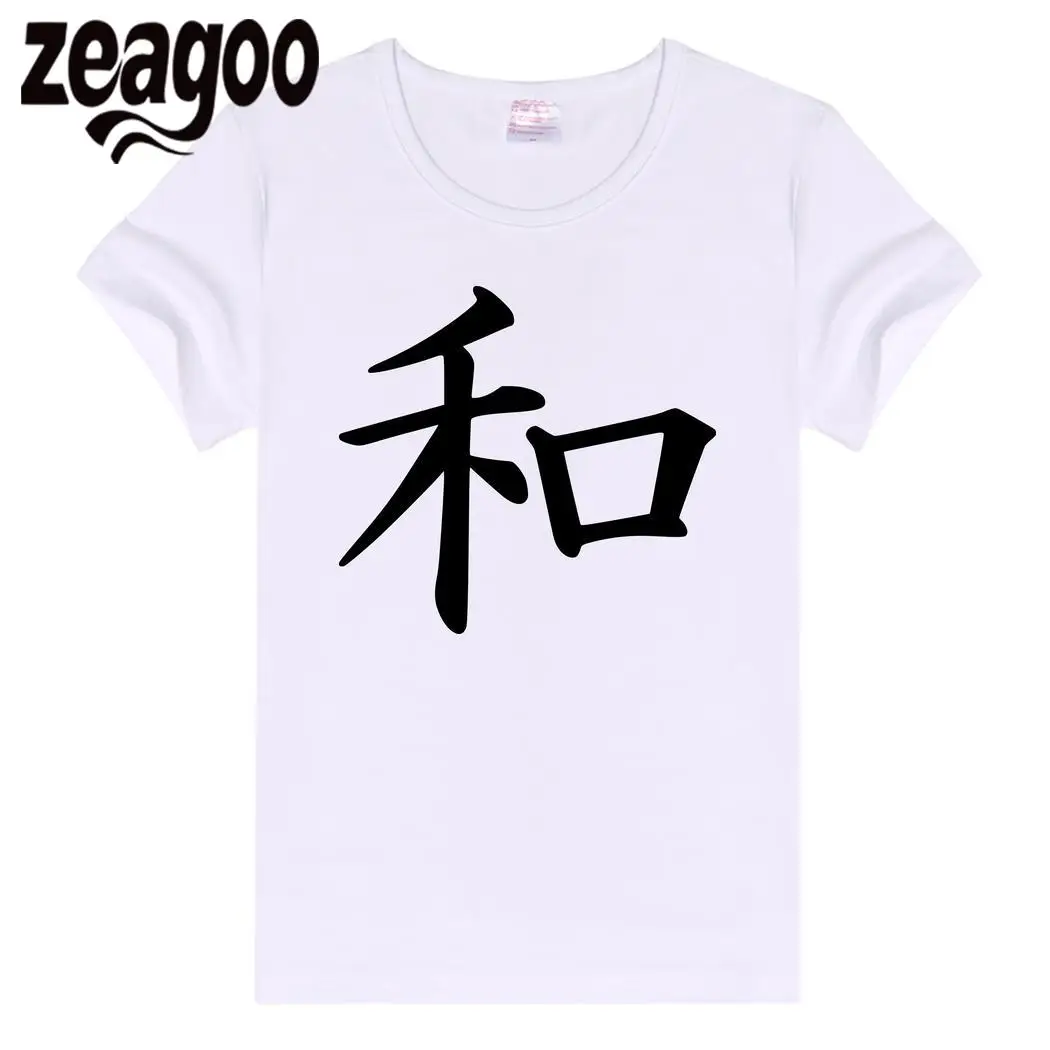 zeagoo T-Shirt Casual Basic Plain Crew Neck Slim Fit Soft Short Sleeve Women White character45 | Женская одежда