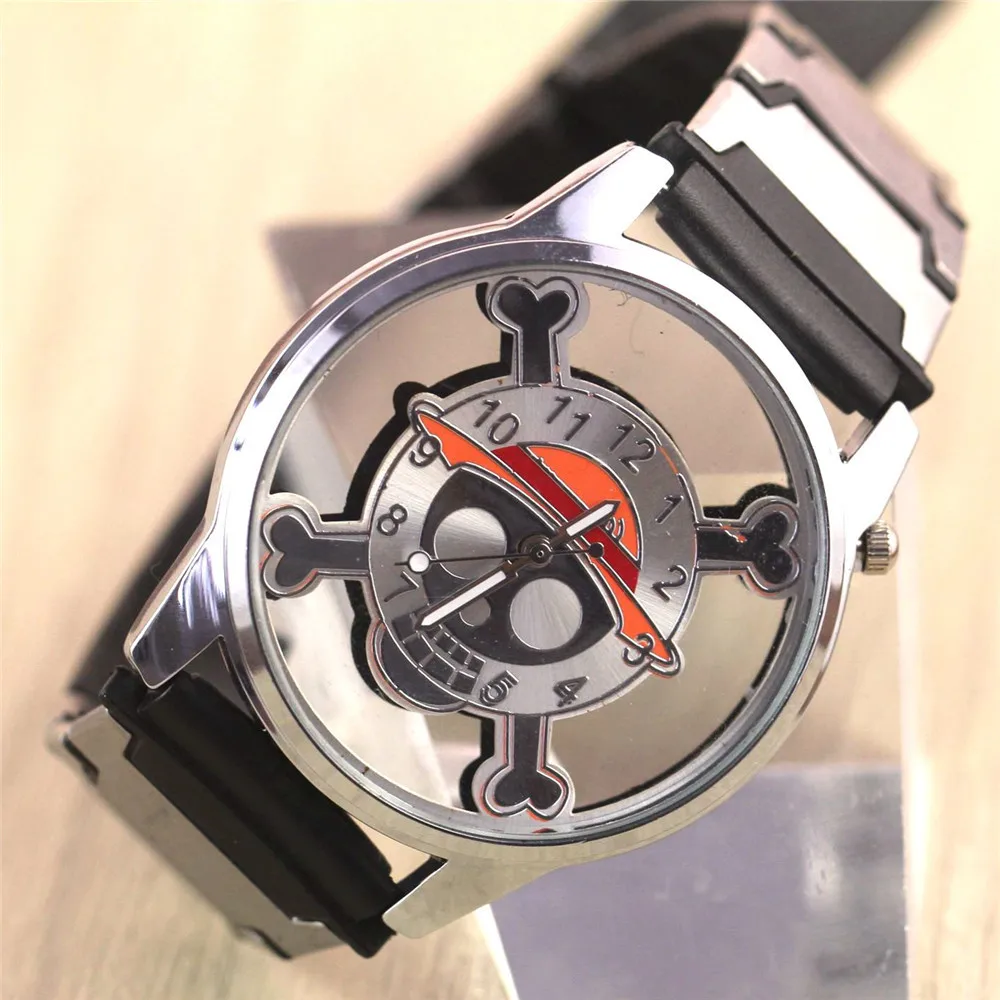 One Piece Wristwatches Wholesale Cartoon Watch Cro...