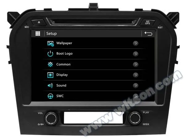 Flash Deal 9" Special Car DVD for Suzuki Grand Vitara 2013-2017 with Tire Pressure Monitoring System Support & Front DVR Camera Support 0